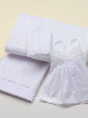 Λαδόπανα για κορίτσι Brodery Anglais
