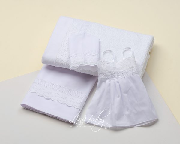 Λαδόπανα για κορίτσι Brodery Anglais