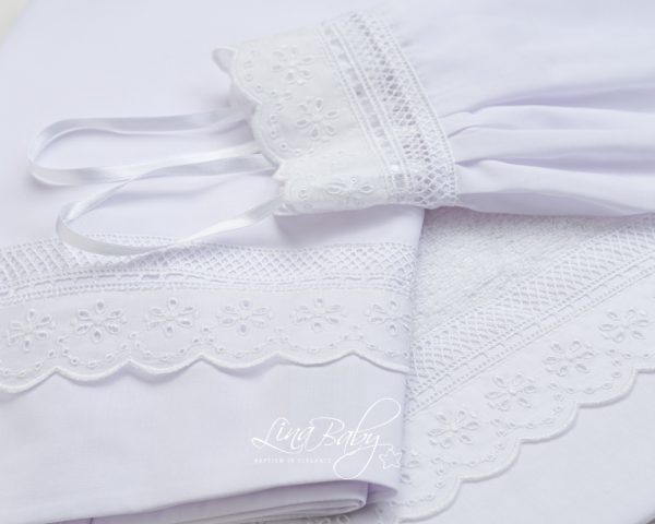 Λαδόπανα για κορίτσι Brodery Anglais