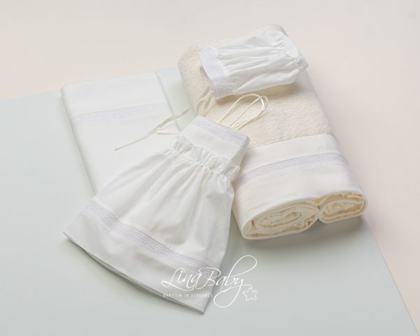 Λαδόπανα βάπτισης για κορίτσι Elegant Lace